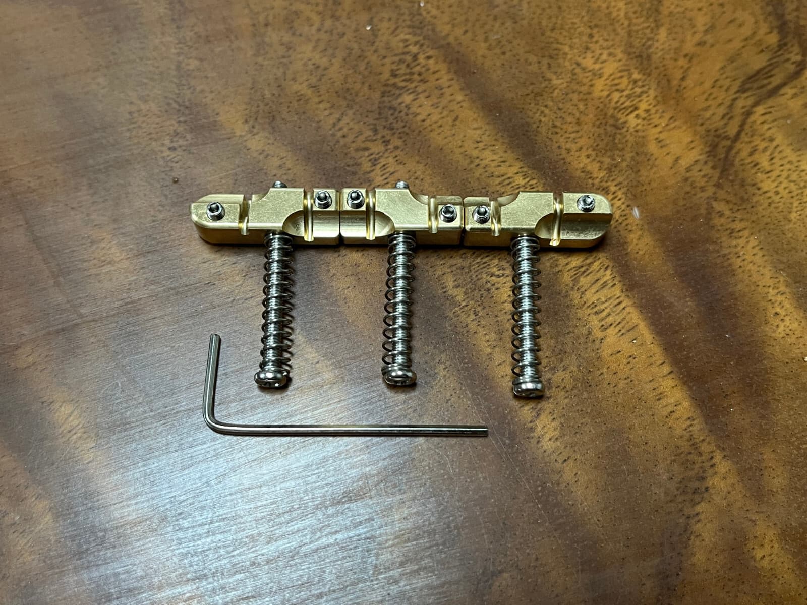 Aumsen Tele Conversion Bridge Compensated Brass Telecaster Saddles — Aumsen guitar part