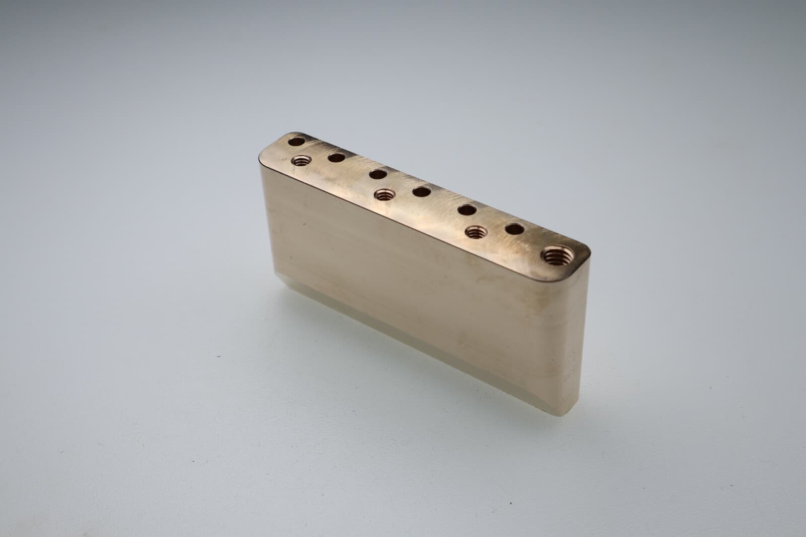 Brass Tremolo Block For Squier Strat Import Guitar 40mm — view 2