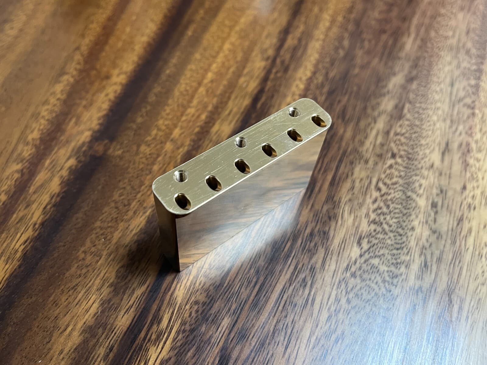 Tremolo Block for GOTOH 510 FE BS - Upgrade -BRASS-37mm-42mm — Aumsen guitar part