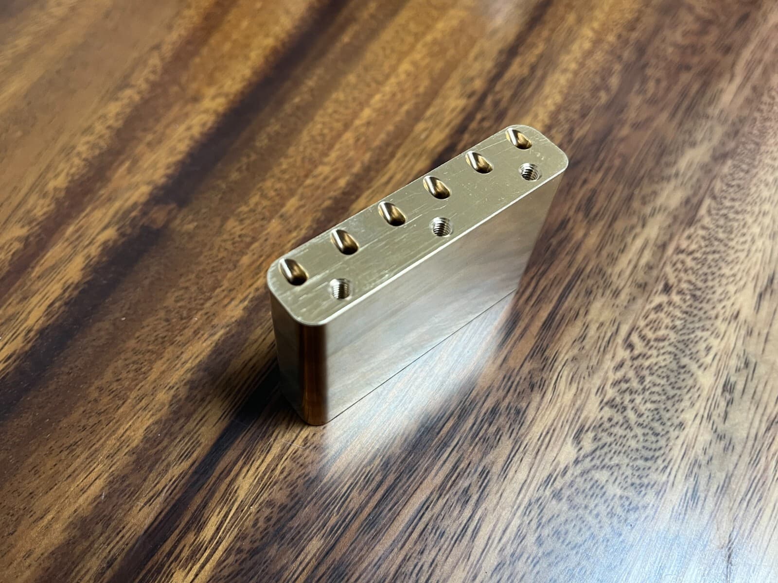 Tremolo Block for GOTOH 510 FE BS - Upgrade -BRASS-37mm-42mm — view 2