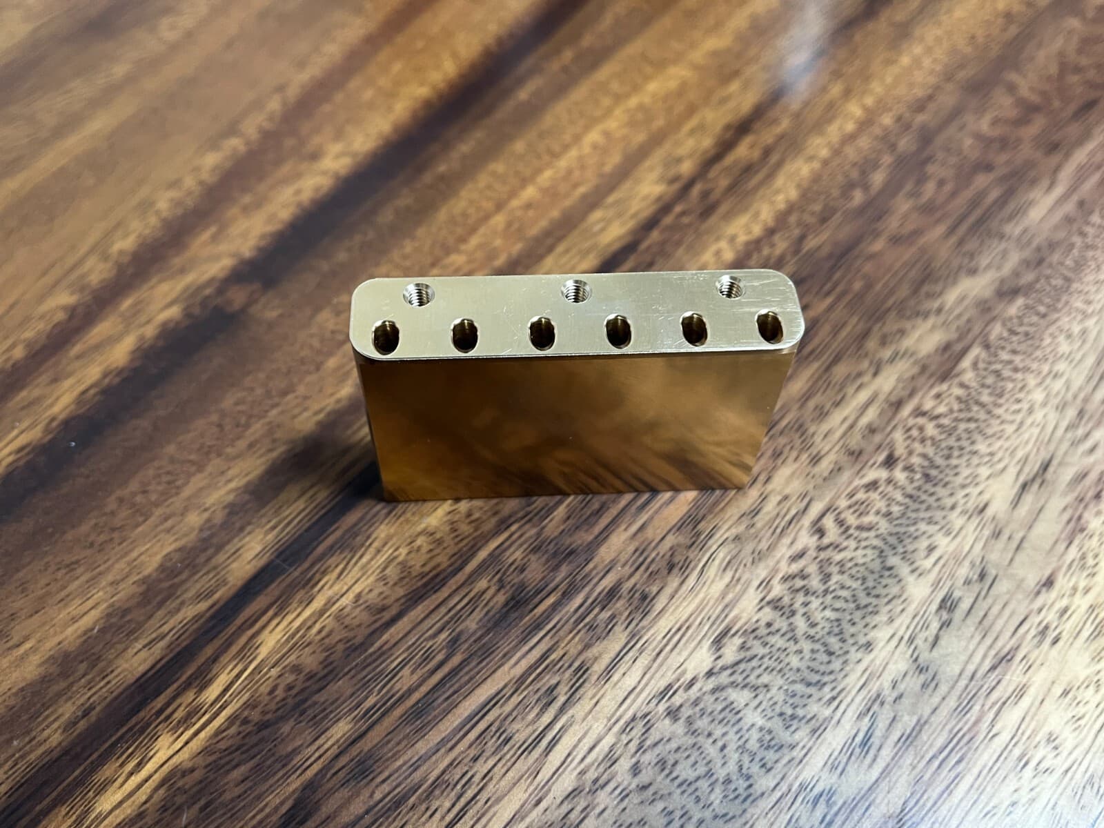 Tremolo Block for GOTOH 510 FE BS - Upgrade -BRASS-37mm-42mm — view 4