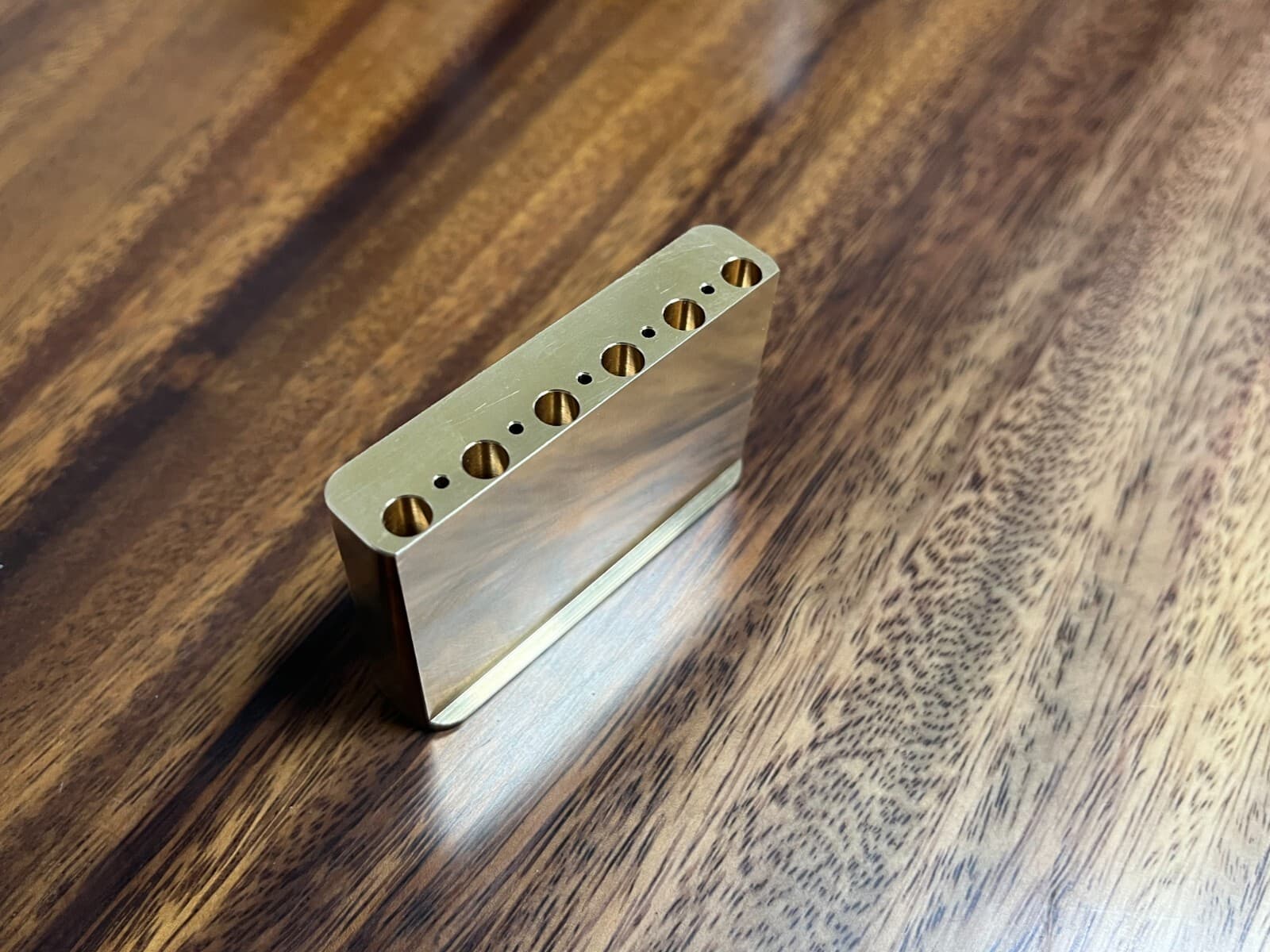 Tremolo Block for GOTOH 510 FE BS - Upgrade -BRASS-37mm-42mm — view 5